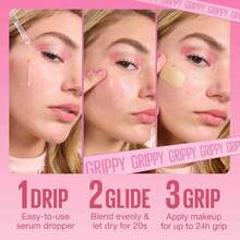 Maybelline Grippy Serum 24h Fuktgivande Grip Primer 30ml - 24HR återfuktning - Guld - Visa 2