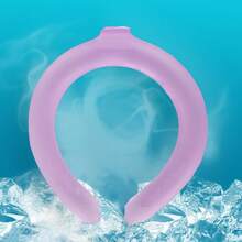 18℃ Cooling Neck Ring, Adult Reusable Ice Neck Cooler, Summer Heat Relief Neck Ice Pack, Silicone Cold Neck Collar - Multicolor - View 10