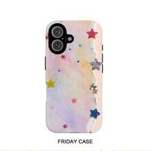[24h Shipping From DE/FR/ES]Apple 17 16  22 23 24 25 26 Galaxy Phone Case: Dreamy Starry Sky Sparkling Design, Compatible With IPhone 17/16/15 Promax/14 Pro/13/12/11, 2-In-1, Shiny Hard Case - 1 Piece Of Picture Color - View 5
