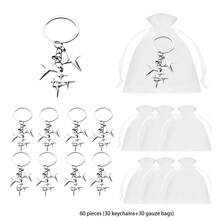 2/20/60 Stücke Stern Schlüsselanhänger Taschenanhänger Ästhetik Y2k Schlüsselanhänger Ring Taschen Handtasche Rucksack Taschenanhänger für Handtaschen Rucksack Auto Halter - Übersicht 8