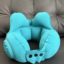 U-Shaped Inflatable Neck Pillow With Automatic Neck Support, Portable, Multi-Angle Adjustable, Quick-Release Buckle, Suitable For Travel, Home, Office And Car Use, Great Gift Recommendation For Holidays And Outdoor Activities - Multicolor - View 14