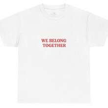 Camiseta "We Belong Together" de  (Concierto) con estampado gráfico. - Blanco - Ver 1