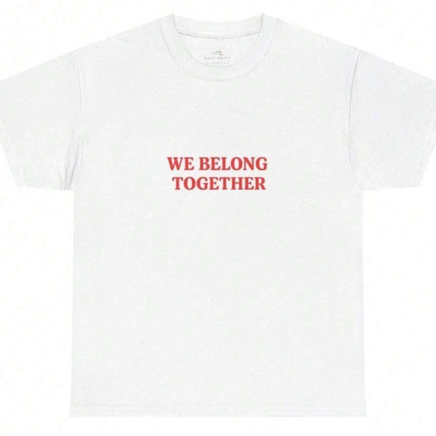 Camiseta "We Belong Together" de (Concierto) con estampado gráfico. - Blanco - Ver 1