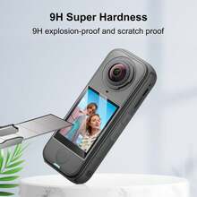 Película de vidrio templado para pantalla HD de Insta360 X4 Air PULUZ (Transparente) - Ver 3