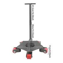 Ubfhonsi Machinery Mover, Industrial Machinery Skate Dolly, Machinery Mover For Warehouse And Workshop - Black - View 2