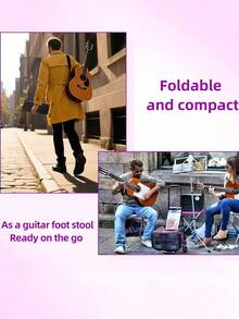 Adjustable Foot Pedicure Stool Non Slip Stand For Men And Women Foldable Foot Rest Platform For Back To School Home Livingroom Bathroom Livingroom Decor Summer Beach Exerise Workout Band Indoor Essential Accessory - Multicolor - View 5