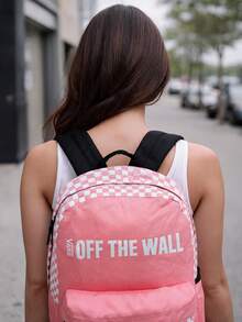 VANS Casual Backpack, Multiple Designs - Pink - View 6