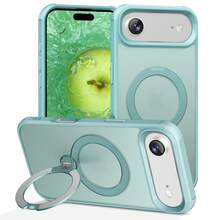 Phone Case: Compatible With IPhone 17 Pro Max Air / 15 / 14 / 16 Plus; Supports Magnetic Attachment And Features An Anti-Slip, Semi-Transparent Design. - 玫瑰金 - 查看 5