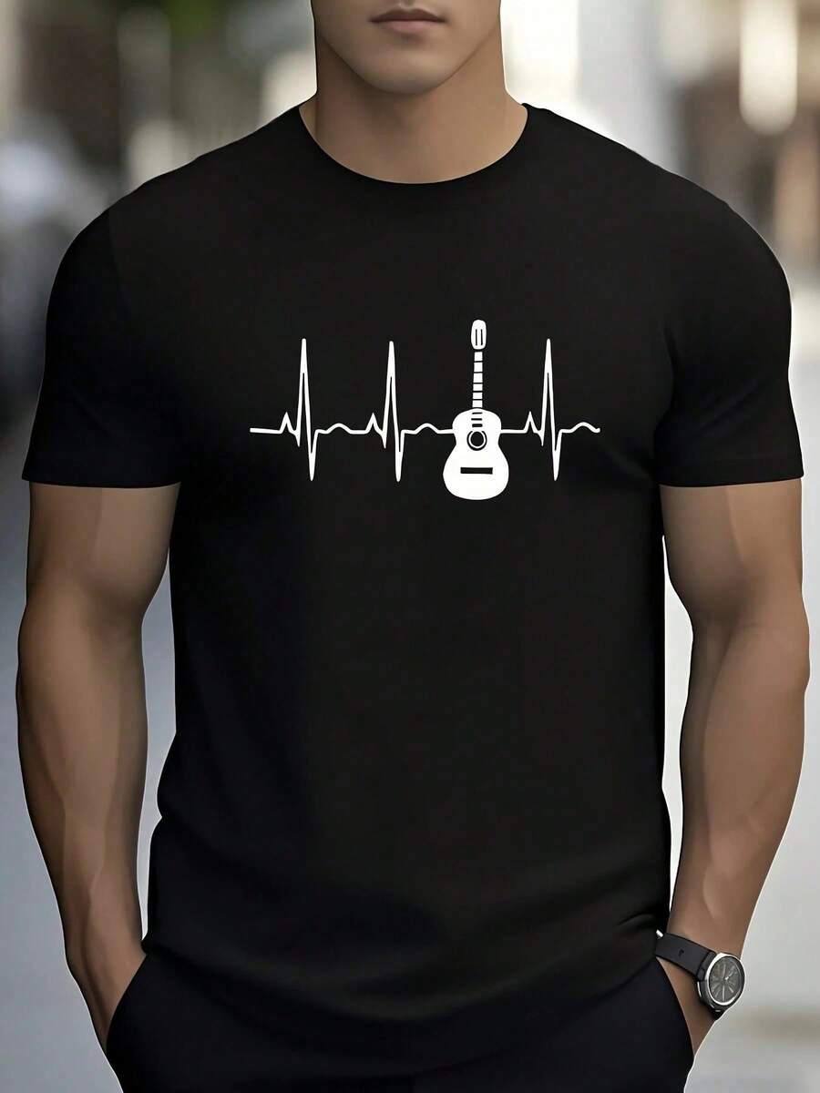 T-Shirts für Herren - Schwarz - Übersicht 1