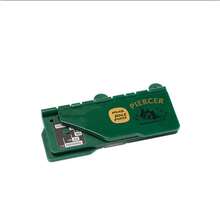 1個迷你卡片式M5三孔打孔器，復古便攜式小型手動打孔器，適用於M5 A7 A6手帳紙，輕量DIY裝訂工具，剪貼簿文具，實用的返校與日常辦公用品禮物 - 多色 - 查看 10