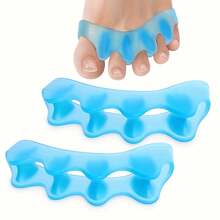 4pcs Silicone Toe Pads, Unisex, Soft Shock-Absorbing, Anti-Slip Anti-Friction, Lightweight Foot Cushions, Shoe Insoles - Toe Pads - View 5