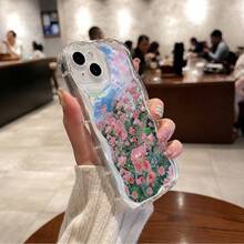 1 Funda para  de TPU Suave, Diseño de Bordes Ondulados Estilo Crema, Marco Curvo 3D, Protección de Cámara, Antigolpes, Resistente al Desgaste, Diseño Premium, Compatible con la Serie . MXNYBLK611 - NYBL-TM-MXNYBLK611 - Ver 4