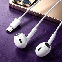 USB Type-C 有線立體聲耳機，相容 iPhone 17 Air 16 15 Pro Max Plus Pro，USB C 有線耳機相容 iPhone 15 16 Pro Max Plus、Pro、Android 智慧型手機 Galaxy Note10/20、A53/A54，USB-C Type C 耳機附麥克風，相容 Galaxy S25 / S21 / S22 / S23 / S24 / Ultra / Plus / Note 20 / Z Flip / Z Fold / A15 / A16 - 查看 1