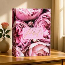 Elegant 6-Inch Gold Foil Photo Album - Holds 200/100 Cards, Premium Paper, Suitable For Gifts And Keepsakes - Multicolor - View 21