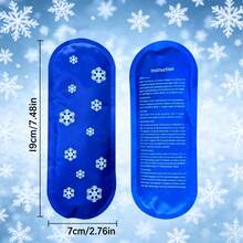 Reusable Cooling Ice Pack - Essential For Outdoor Use, Multi-Functional Tool For Outdoor Travel, Camping And Activities - Blue - View 3
