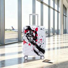 Custom PC Spinner Wheel Suitcase, Hand Luggage Suitcase, With Printed Pattern And Combination Lock - 黑色 - 查看 9