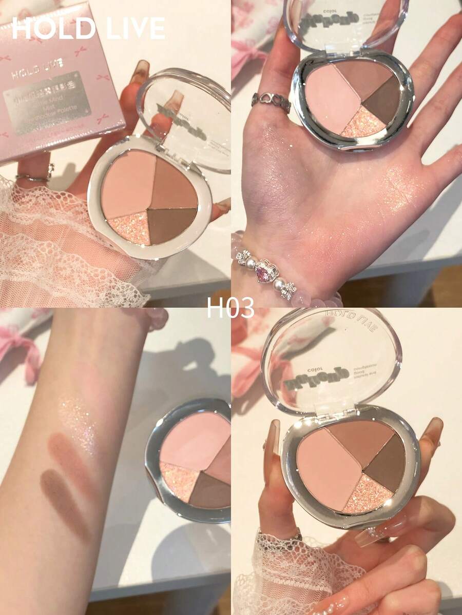 HOLD LIVE Subtle Mist 4-Color Eyeshadow Palette H03 - H03 - View 1