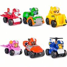Spin Master Air Rescue 6pcs Puppy Racing Toy Car Gift Set, Includes Archie, Mao Mao, Tian Tuan, Xiao Li, Rocky And Zuma, Suitable For Boys And Girls Children Aged 3 And Above - AIR RESCUE - View 6