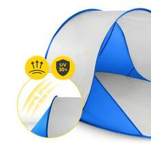 Self-Folding Inflatable Tent, Outdoor Tent, Multiple Colors Available - Blue-gray - View 5
