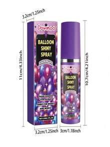 DOWMOO Balloon Atmosphere Glossy Spray, Balloon Surface Texture Glossy Anti-Oxidation Long-Lasting Shiny Spray, 30ml/Box - A - View 4