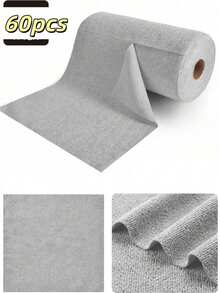 20/60pcs Solid Color Thick Soft Tearable Washable Roll Cleaning Cloths, Suitable For Lazy Kitchen Cleaning And Dishwashing, Wet Or Dry, Oil-Absorbent And Water-Absorbent, Reusable. Weekly Disposable Cloths, Solid Color Thick Soft Tearable Washable Roll Cleaning Cloths. Weekly Disposable Cloths, Reusable Microfiber Towel Rolls, Tearable Cleaning Wipes, Washable Microfiber Car Soft Cleaning Cloths, Multi-Purpose Absorbent Cleaning Wipes, Cleaning Cloths, Kitchen Cloths, Wet Towels, Cleaning Supplies, Perfect For Party And Holiday Cleanup, Great Gift - Multicolor - View 14