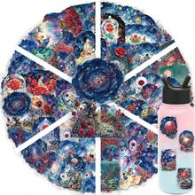 50PCS Fantasy Fairy Tale Transparent Stickers PET Decals For Phone Laptop Scrapbook Diary Journal Car Motorcycle Bottle Suitcases Decoration Birthday Gift School Supplies - 1 Set - View 11