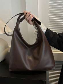 Bolso de hombro para mujer, nuevo diseño de moda, elegante y con estilo - Negro 4 - Ver 1