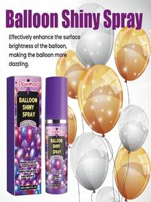 DOWMOO Balloon Atmosphere Glossy Spray, Balloon Surface Texture Glossy Anti-Oxidation Long-Lasting Shiny Spray, 30ml/Box - A - View 6