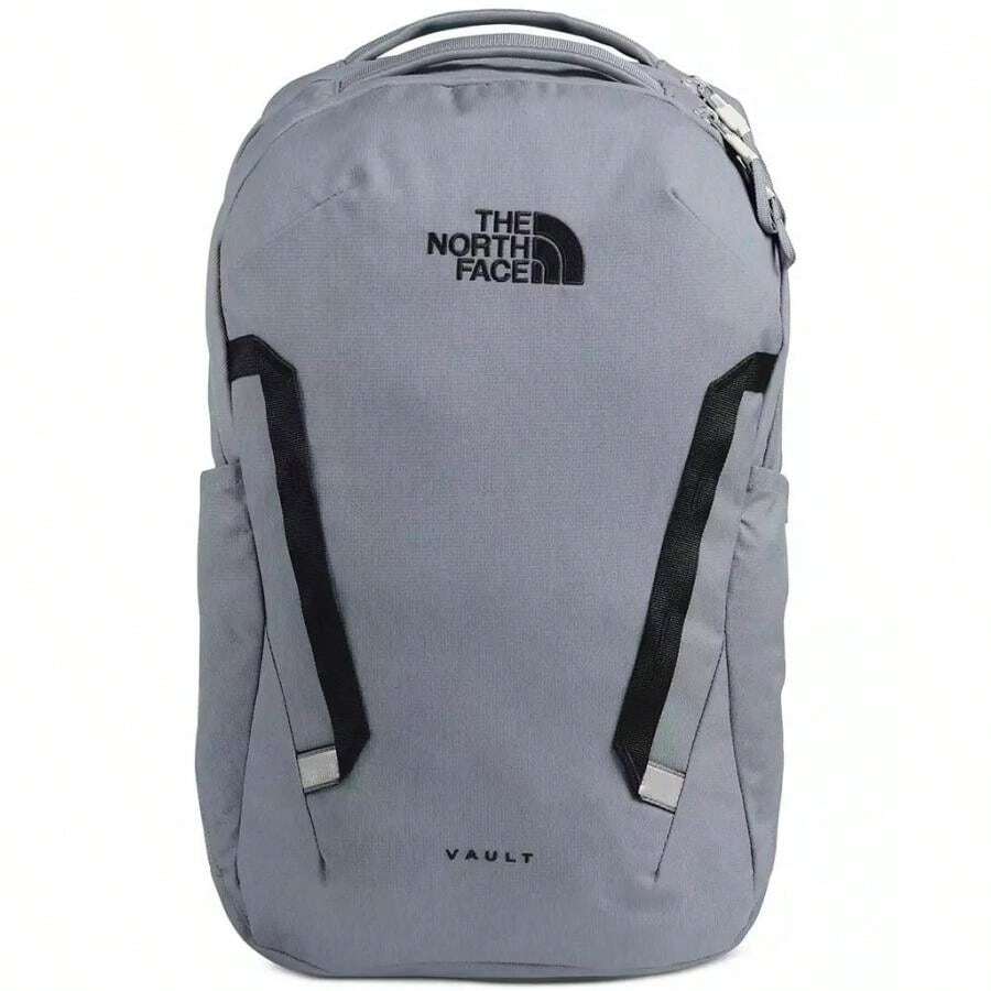 The North Face Men's Vault Backpack | | Men Fashion Backpacks - Mid Gray Dark Heather/TNF Black-npf - View 1