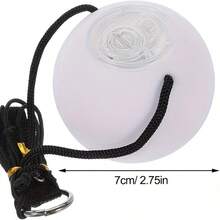 Bola de Poi con Luz LED Suave, 9 Modos de Luz Dinámica, Degradado Arcoíris, Rotación de Parpadeo de Alta Velocidad, Accesorio de Baile Brillante y Duradero, Regalo de Navidad Perfecto para Adultos, Principiantes y Artistas Profesionales - 2 unidades - Ver 3