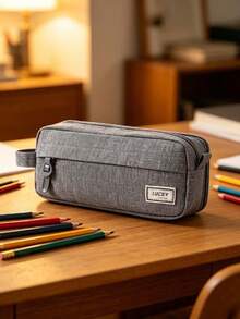 Large Capacity Multi-Function Portable Student Pencil Case, Creative Stationery Storage Bag, Back To School Season - Multicolor - View 3