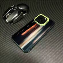 Illusory Light And Shadow Case For Apple 15 Pro Max,  16 Pro, Advanced 14 Pro, New 17 Creative Design - 彩銀殼-紫色-虛幻光影 - 查看 9