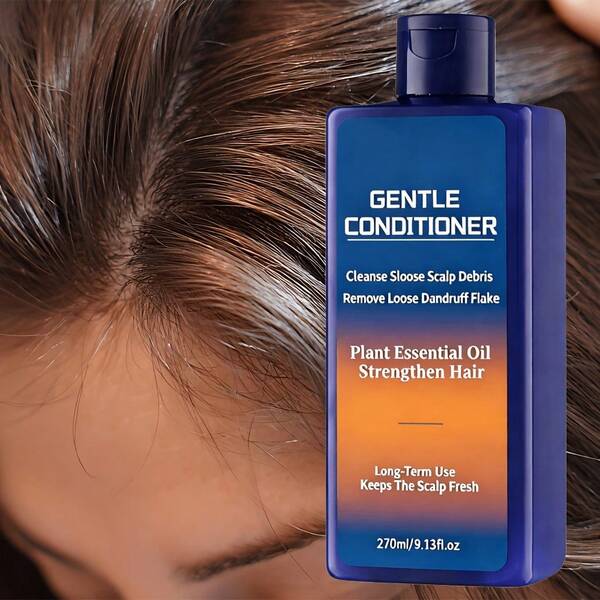 Acondicionador Anticaspa de 9.13 fl. oz., Control de Grasa, Limpieza Suave e Hidratación, Restaura la Vitalidad del Cabello, Uso en Verano, Deja el Cabello Fresco y Ligero, Unisex