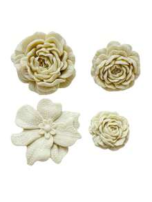 4/10/18pcs Fashion Versatile Clog Shoe Charms, Personalized DIY Decorative Cartoon Cute Chain Shoe Flowers, Butterfly Rhinestone Flower Accessories Detachable Shoe Buckles - M296679 - View 9