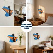 Pop Art Black Cat Switch Decorative Panel, Retro Modern Wall Decor, Modern Wall Art, Suitable For Various Room Types, Home Fun Atmosphere Decoration - A - View 1