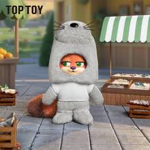 TOPTOY 迪士尼 Zootopia 偽裝系列毛絨盲盒吊飾 Judy & Nick 玩偶 女孩禮物 - 彩色 - 查看 2