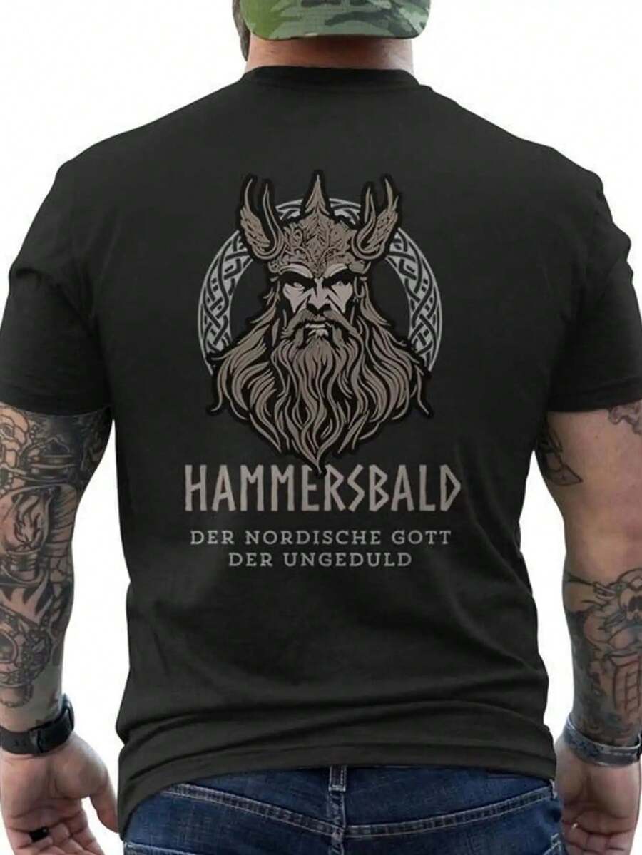 Men Outdoor Tees & Tanks - Black - View 1