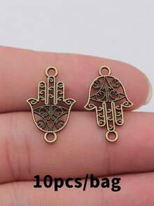 10pcs 15x24mm Hand Connector Charms For DIY Bracelet Making Necklace Making Jewelry Making Handmade Craft Findings - Hand Connector - View 12