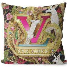 1pc Luxury Premium Throw Pillow Cover 45 X 45 Cm - Jacquard Embroidered Decorative Sofa Pillowcase Suitable For Living Room, Bedroom, Sofa, Home, Office, Hotel, B&B Decoration - View 7