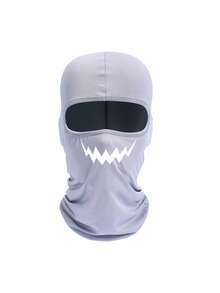 1pc/2pcs Unisex Printed Cycling Balaclava Ski Mask Motorcycle Climbing Headwear, Suitable For Daily Outings, Travel, Hiking, Climbing And More - Multicolor - View 9
