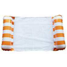 Foldable Inflatable Floating Hammock Sofa, Drainage Mesh Backrest Pool Lounger, Portable Water Float Bed For Summer Pool Party - Multicolor - View 13