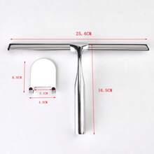 Glass Squeegee, Household And Commercial Tool, Glass Cleaning Magic Tool, Bathroom And Toilet Dedicated - A - View 2