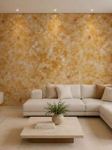 Self-Adhesive PVC Wallpaper, Washable, Decorative Wood Pattern, 5m X 10m Roll, For Home Renovation And Decoration, Living Room, Bedroom, Kitchen, Furniture, Patterned Wall Covering. - G201 - 查看 7