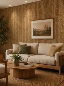 Self-Adhesive PVC Wallpaper, Washable, Decorative Wood Pattern, 5m X 10m Roll, For Home Renovation And Decoration, Living Room, Bedroom, Kitchen, Furniture, Patterned Wall Covering. - M202 - 查看 1