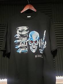 STONE COLD VNTG INSPIRED  Unisex T-Shirt S-4XL Fast Shipping - 黑色 - 查看 1