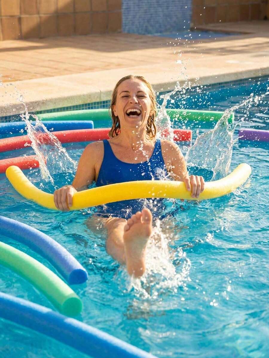 Fully Upgraded Foam Pool Float, Solid Foam Pool Float, Soft Buoyancy Bar, Suitable For Beach Games, Flexible Buoyancy Bar, Swim, Float And Create Pool Party Atmosphere, Pool Party, Adult Pool, Pool Accessories, Beach Essentials, Adults Only - Completely Upgraded - View 1