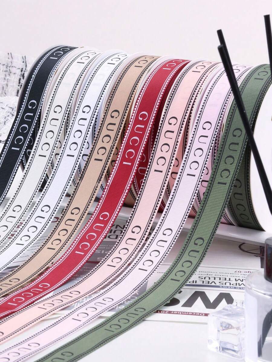 1 pieza Cada rollo es de cintas de poliéster, que incluyen cintas para lazos, cintas para embalaje de flores, cintas para embalaje de regalos, cintas para decoración de festivales y cintas para manualidades DIY. Hay múltiples colores disponibles - Ver 1