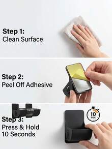 2/4pcs No-Drill Trash Bag Storage Rack, Adjustable Kitchen Storage Rack, Suitable For Trash Bags, Plastic Wrap, Umbrellas, Kitchen Roll, Plastic Wrap Holder, Kitchen Shelf, Sink Rack, Cabinet Storage Rack, Kitchen Storage And Organization, Small Kitchen Utensils, Kitchen Storage Containers - Multicolor - View 11
