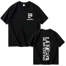 Cantante Maria Becerra La Nena T-shirt estetica Harajuku con stampa e lettere, maniche corte, 100% puro cotone, moda estiva - 6 - Visualizzare 1