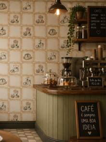 Self-Adhesive PVC Wallpaper, Washable, Decorative Wood Pattern, 5m X 10m Roll, For Home Renovation And Decoration, Living Room, Bedroom, Kitchen, Furniture, Patterned Wall Covering. - C202 - 查看 8
